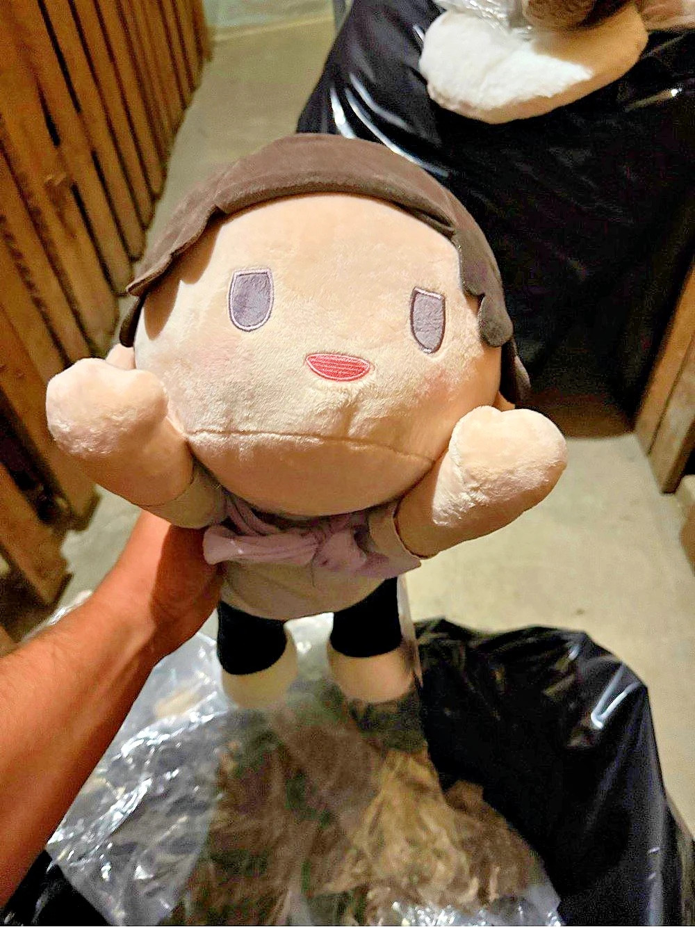 Bandai 2202305 Plush Doll with Product Tag large size 30-40cm